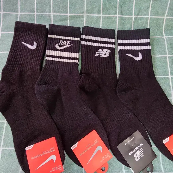 [BUNJANG] Nike New Balance Black Socks Set / 나이키,뉴발란스 여자,남자 검정새 양말모음