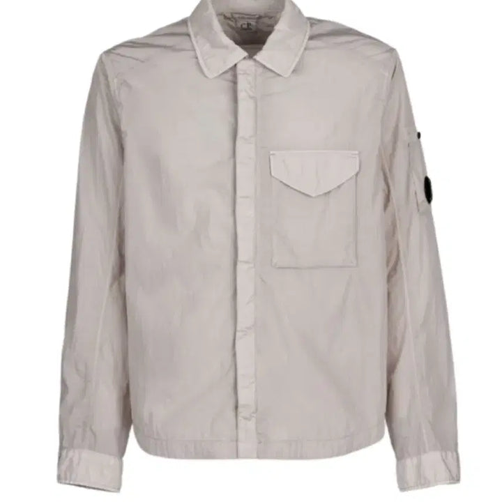 [BUNJANG] CP Company Chrome Overshirt Jacket Pearl Gray / [XXXL] [3XL] CP컴퍼니 씨피컴퍼니 크롬 오버셔츠 자켓 펄그레이