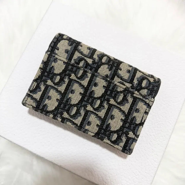 [BUNJANG] Dior Oblique Saddle Flap Card Holder / [정품] 디올 오블리크 새들 플랩 카드지갑