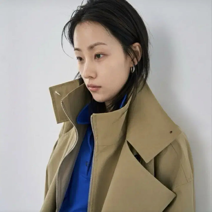 [BUNJANG] Double Breasted Trench Coat / <새상품> 더블 트렌치 코트 2color