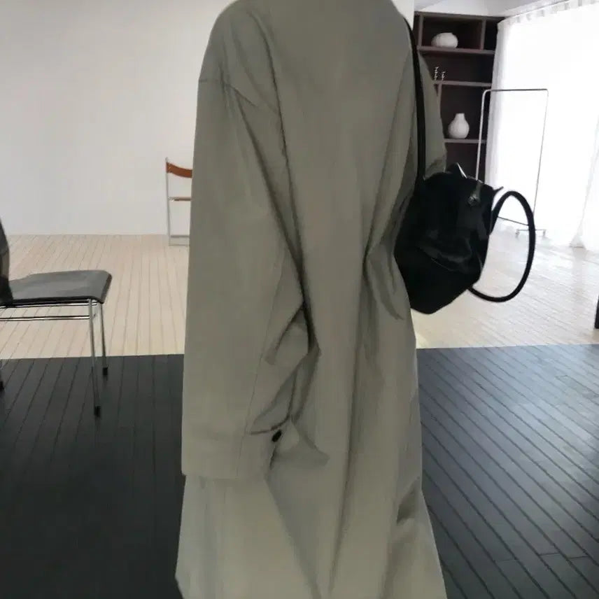 [BUNJANG] Double Breasted Trench Coat / <새상품> 더블 트렌치 코트 2color