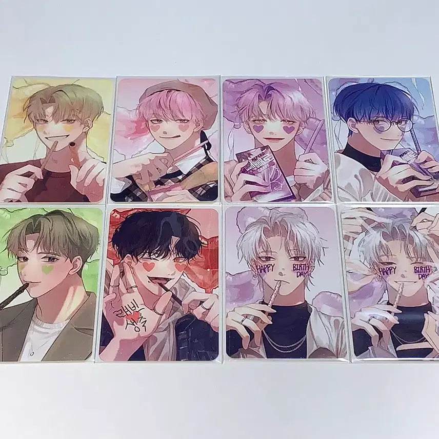 [BUNJANG] TESTAR Park Hwa-chae Pepero Photocard Set / 데못죽 박화채님 테스타 빼빼로포카