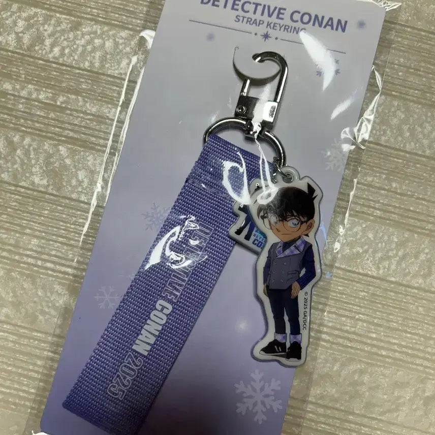[BUNJANG] Conan Single-Eye Residual Image Strap Keyring / 척안의 잔상 코난 스트랩 키링
