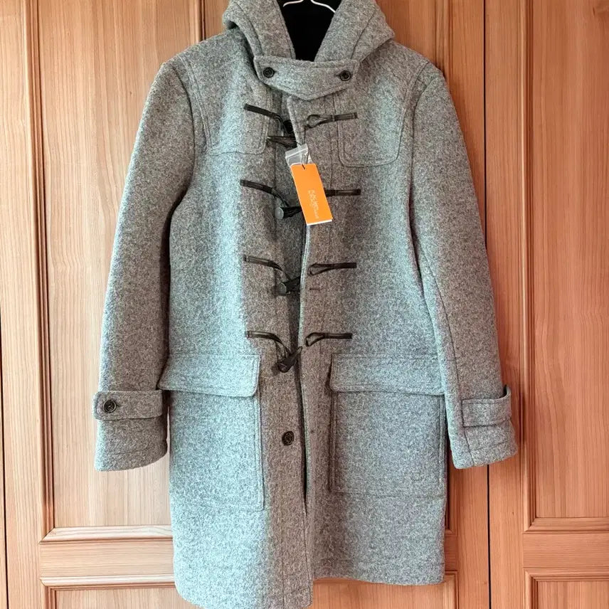 [BUNJANG] PLAC Jeans Gray Wool Blend Long Coat / 새상품)플랙진 울혼방 떡볶이코트 남자 남성 PLAC Jeans