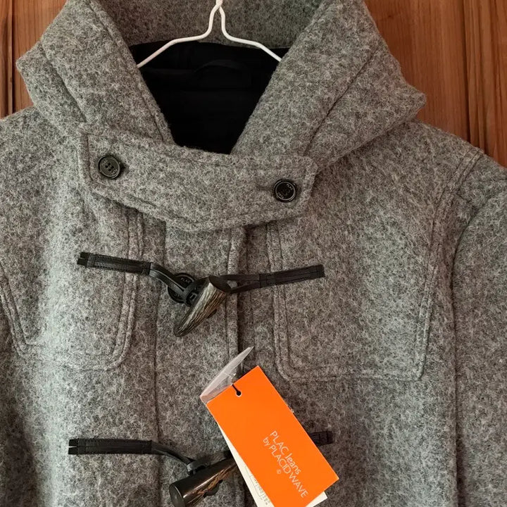 [BUNJANG] PLAC Jeans Gray Wool Blend Long Coat / 새상품)플랙진 울혼방 떡볶이코트 남자 남성 PLAC Jeans