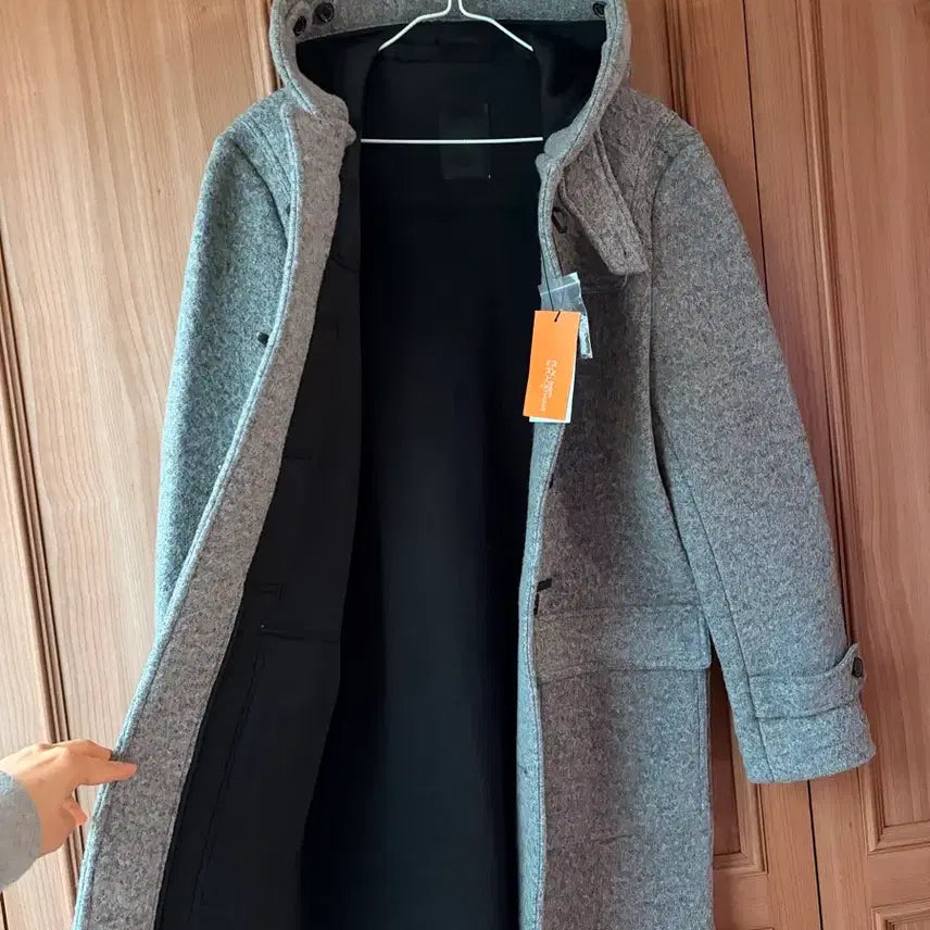 [BUNJANG] PLAC Jeans Gray Wool Blend Long Coat / 새상품)플랙진 울혼방 떡볶이코트 남자 남성 PLAC Jeans