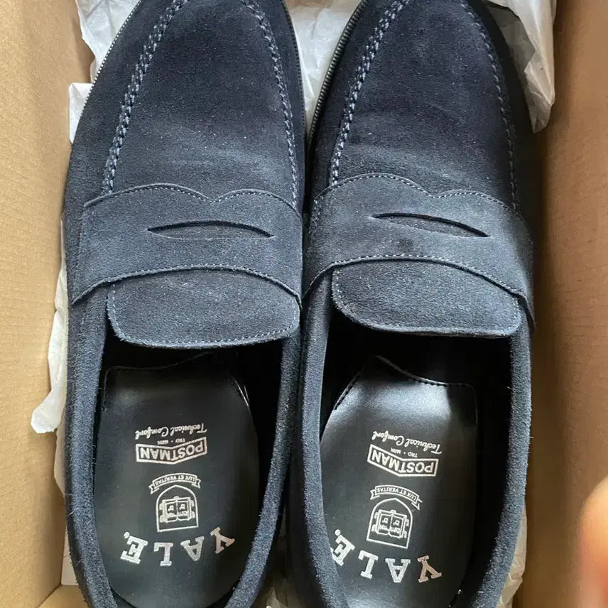 [BUNJANG] Postman Yale Suede Loafers 265 / 포스트맨x예일 스웨이드 로퍼 265