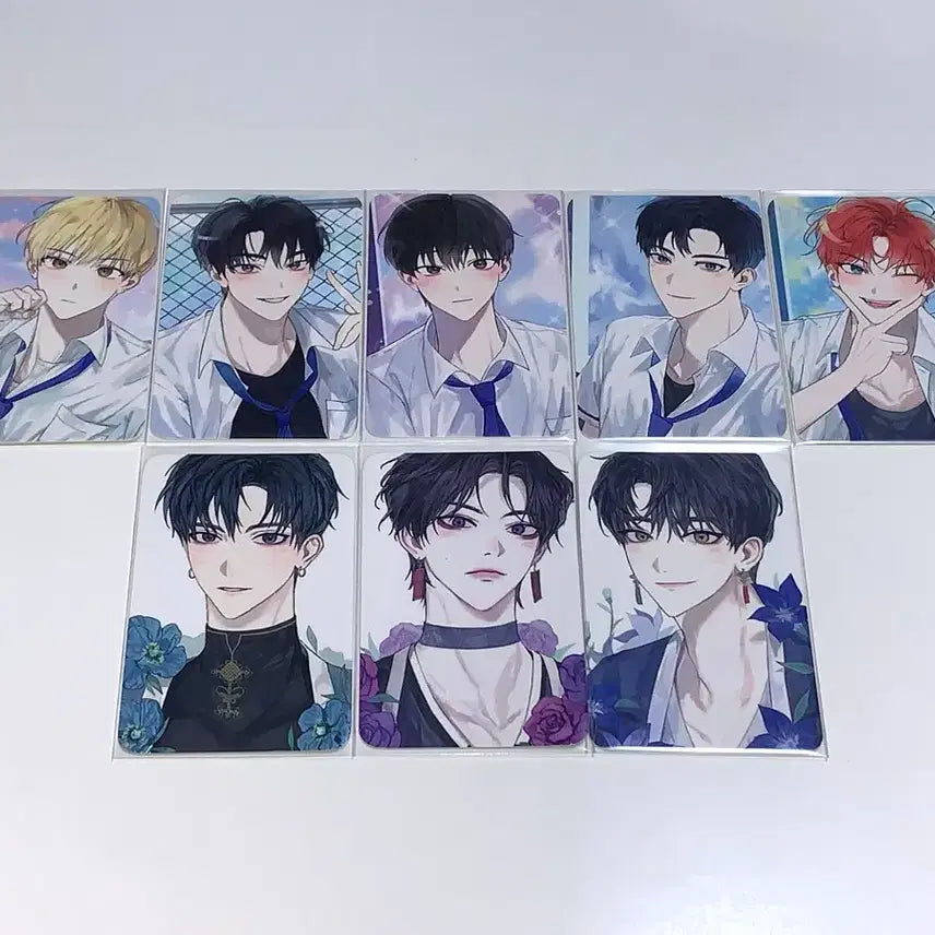 [BUNJANG] TESTAR Kongnyong Hanbok Flower Photocard Set / 데못죽 테스타 콩뇽님 마법소년 한복꽃 포카 세트