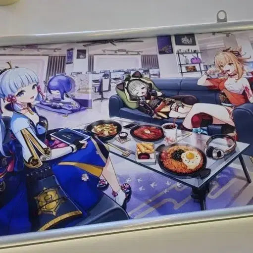 [BUNJANG] Genshin Impact Inazuma Scroll (Sealed) / 원신 pc 라운지 이나즈마 족자봉 (미개봉)