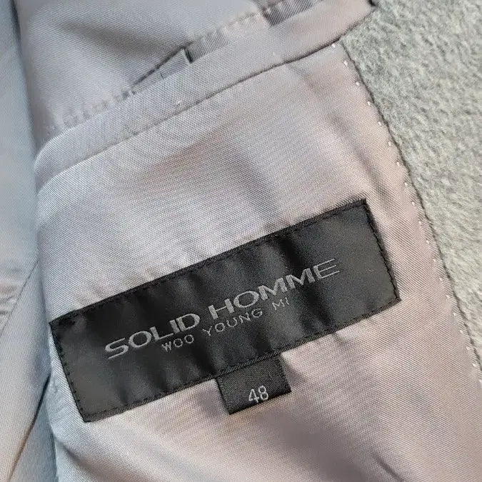 [BUNJANG] Solid Homme Angora Blazer Jacket 48 / 솔리드옴므 앙고라  블레이저 자켓 48