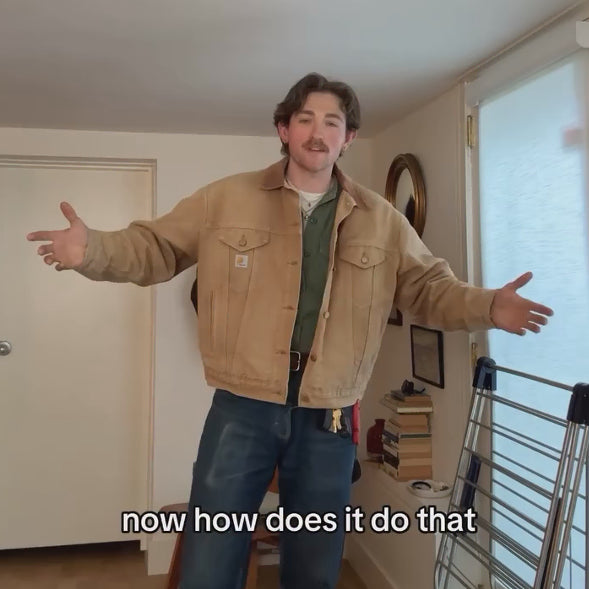 [BUNJANG] Carhartt J09 Trucker Jacket BRN / 칼하트 J09 트러커 BRN