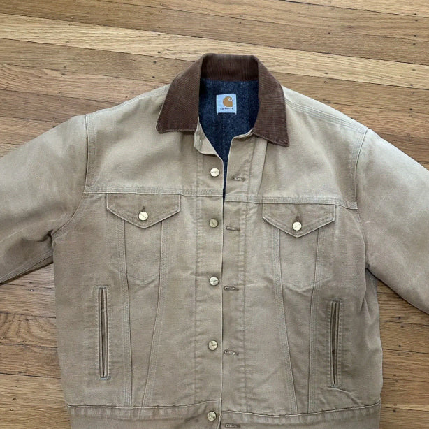 [BUNJANG] Carhartt J09 Trucker Jacket BRN / 칼하트 J09 트러커 BRN