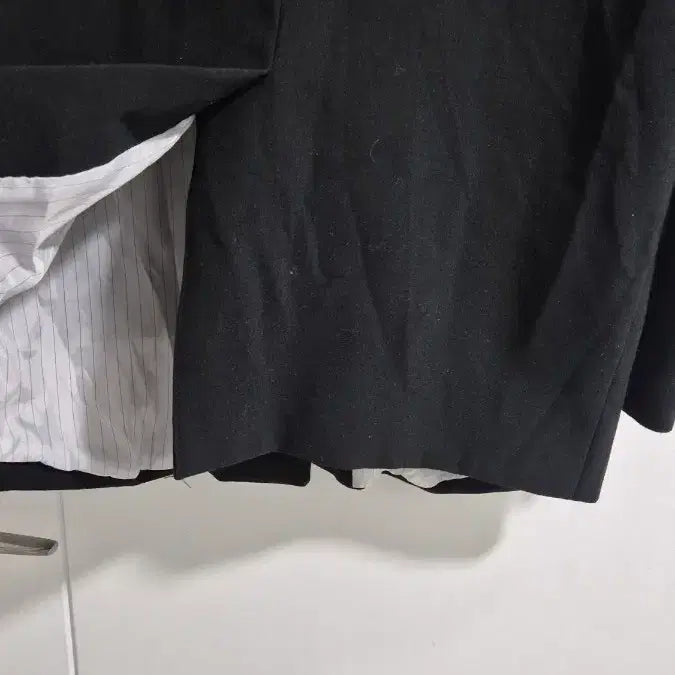 [BUNJANG] Black Double Button Jacket / 블랙 더블 버튼 자켓