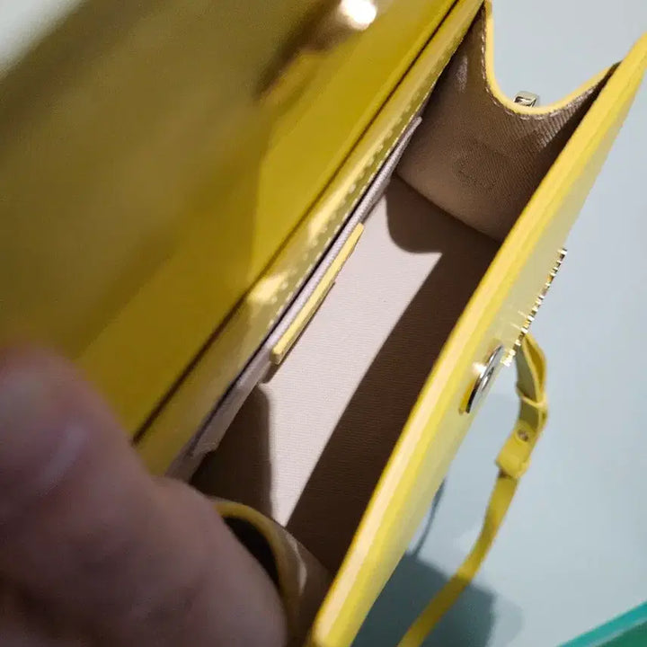 [BUNJANG] Jacquemus Mini Yellow Bag / 자크뮈스 미니 옐로우 백