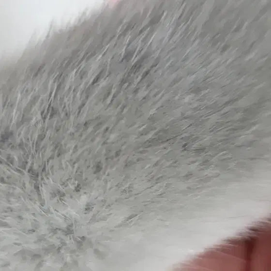 [BUNJANG] Real Mink Fur Strap Bag Handle / 에르메스 에블린 천연밍크퍼 스트랩 가방 손잡이 (보증서포함)