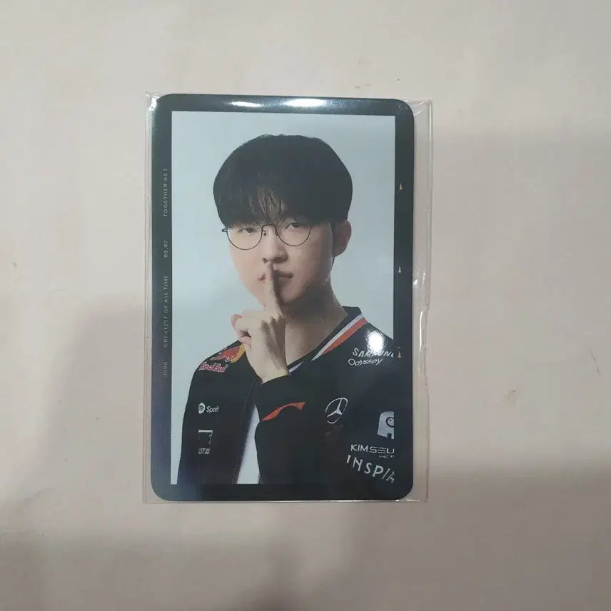 [BUNJANG] T1 Faker Photocard Sealed / T1 임팩타뮨 페이커 포카 미개봉