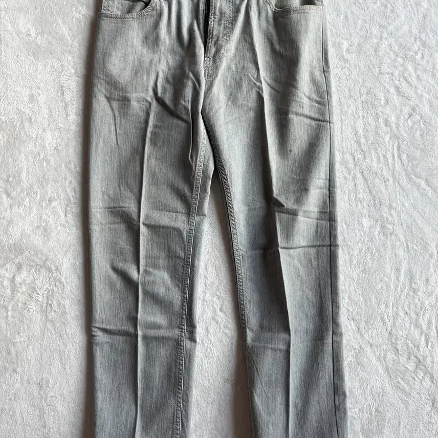 [BUNJANG] Armani Collezioni Gray Unisex Jeans / 아르마니 꼴레지오니 청바지 그레이 남녀공용