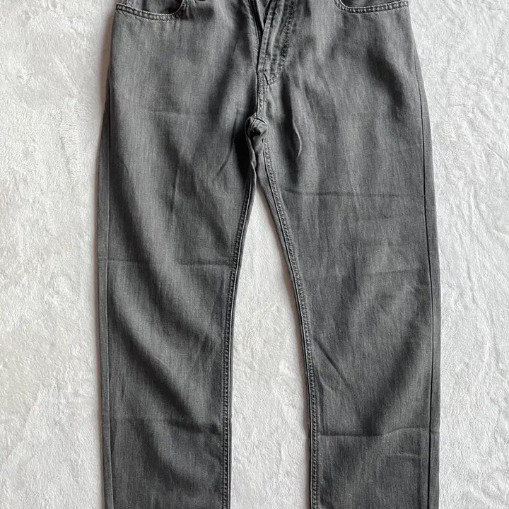 [BUNJANG] Armani Collezioni Gray Unisex Jeans / 아르마니 꼴레지오니 청바지 그레이 남녀공용