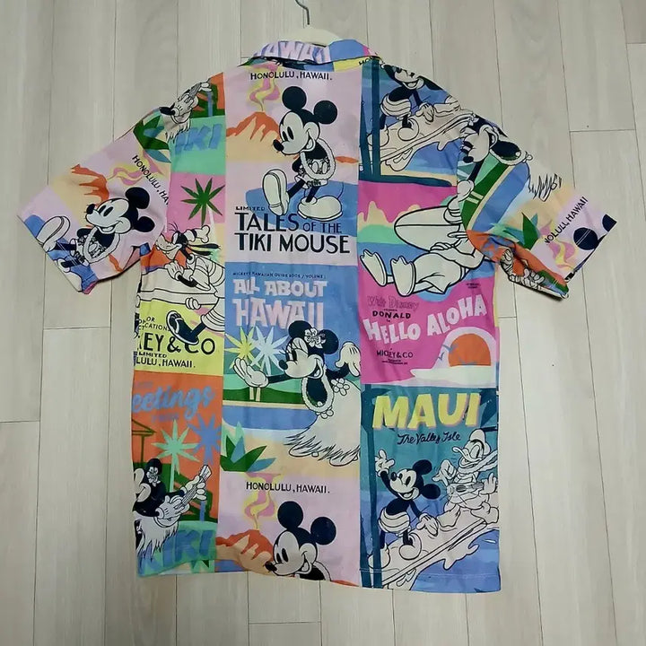 [BUNJANG] Zara Disney Vintage Short Sleeve Shirt (Men&