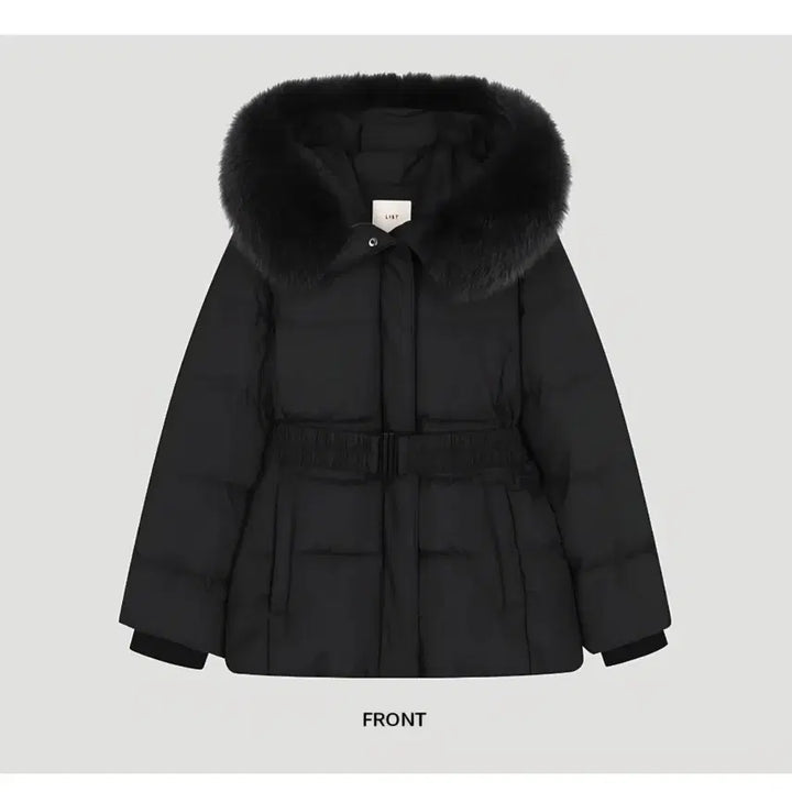 [BUNJANG] List Fox Fur Down Padded Duck Down Parka / 리스트 폭스퍼 덕다운 패딩 다운