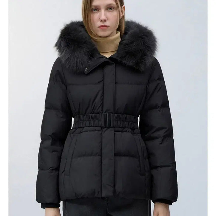 [BUNJANG] List Fox Fur Down Padded Duck Down Parka / 리스트 폭스퍼 덕다운 패딩 다운