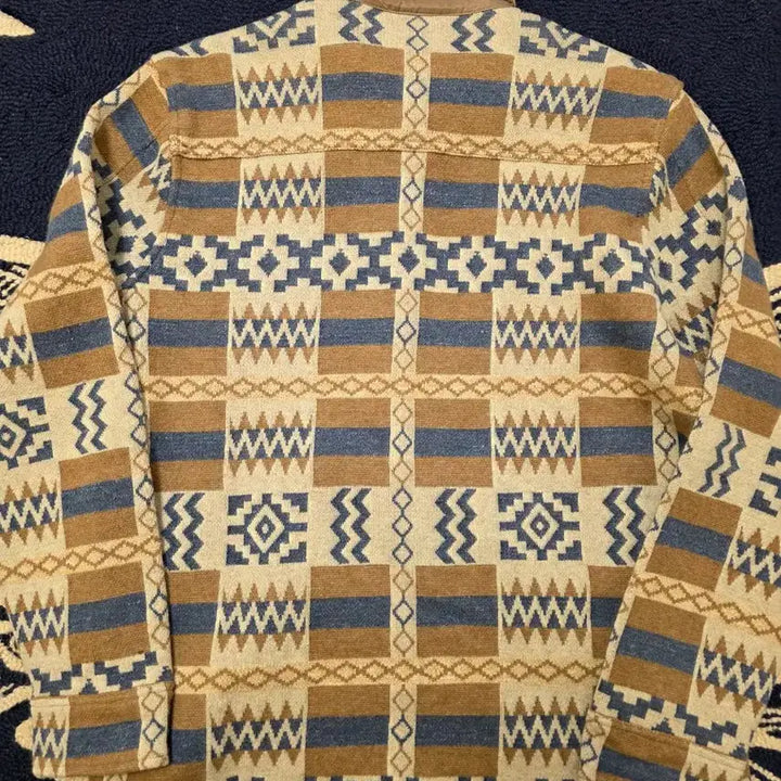 [BUNJANG] RRL Western Jacquard Sweater Jacket L / 더블알엘 웨스턴 자카드 스웨터 자켓 L