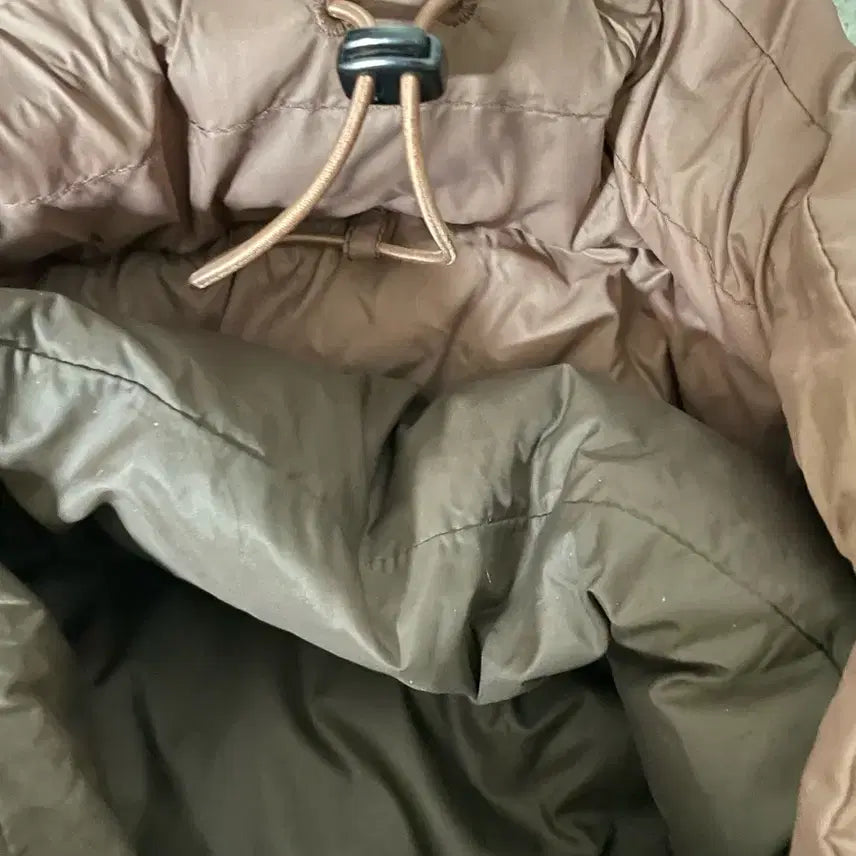 [BUNJANG] KM International Brown Quilted Duck Down Padded Jumper / 케이엠 인터네셔널 브라운 퀼팅 오리털 패딩 점퍼