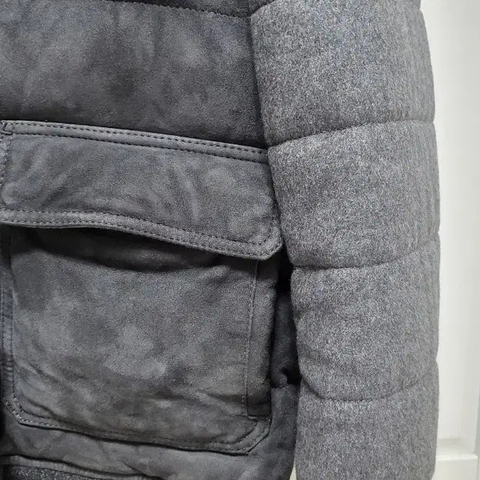 [BUNJANG] Man On The Boon Suede Down Jacket / 맨온더분 스웨이드 패딩 점퍼