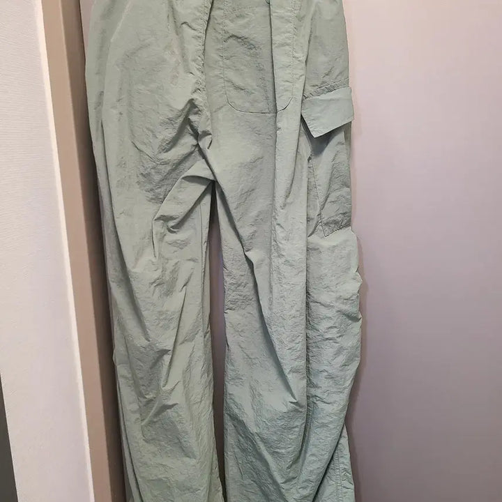 [BUNJANG] Ballute Nylon Parachute Cargo Pants / 발루트 나일론 파라수트 카고 팬츠 올리브