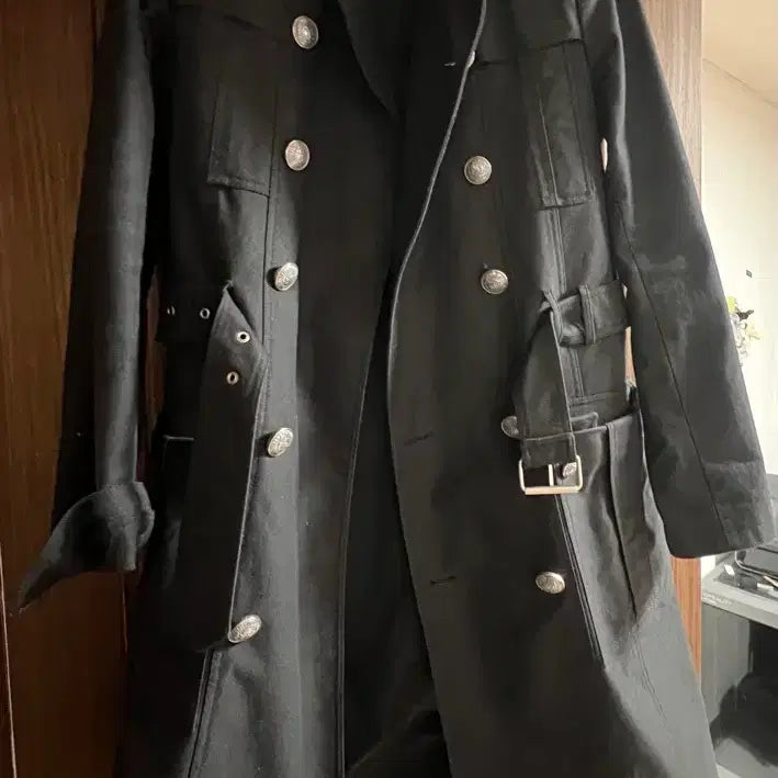 [BUNJANG] Balmain Trench Coat (Size 48) / 정품 발망 트렌치 코트