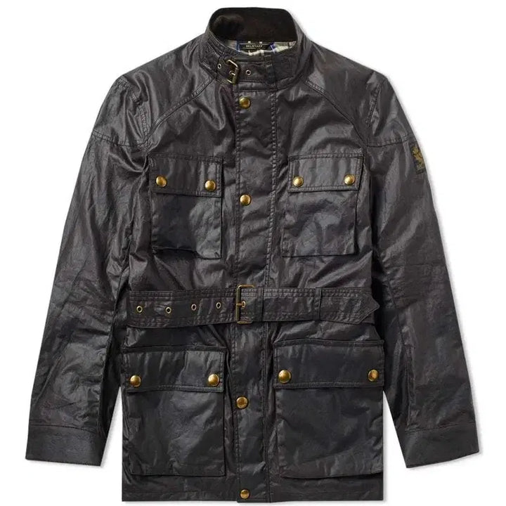 [BUNJANG] Belstaff Roadmaster Wax Jacket Mahogany / 벨스타프 로드마스터 왁스 자켓 46 마호가니
