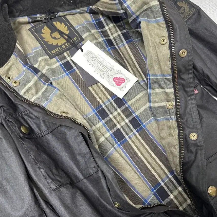 [BUNJANG] Belstaff Roadmaster Wax Jacket Mahogany / 벨스타프 로드마스터 왁스 자켓 46 마호가니