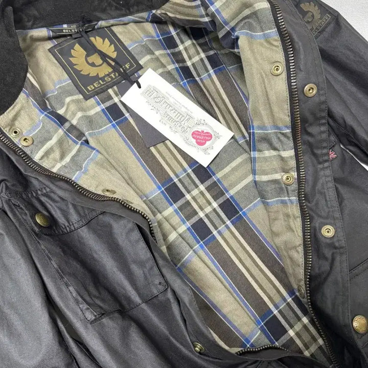 [BUNJANG] Belstaff Roadmaster Wax Jacket Mahogany / 벨스타프 로드마스터 왁스 자켓 46 마호가니