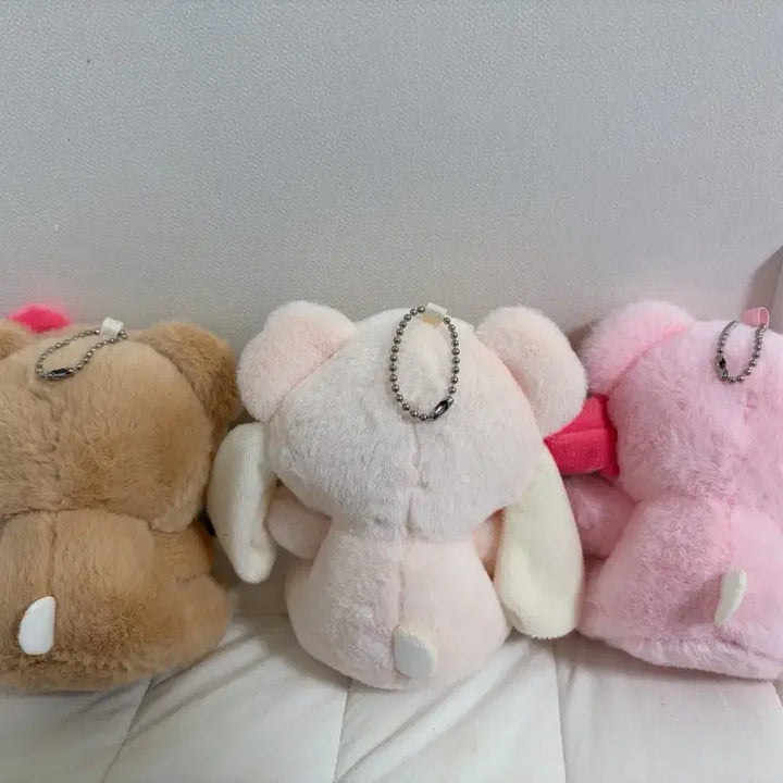 [BUNJANG] Sanrio Hello Kitty My Melody Cinnamoroll Bear Plush Keychain / 산리오 키티 마이멜로디 시나모롤 곰돌이 인형 키링