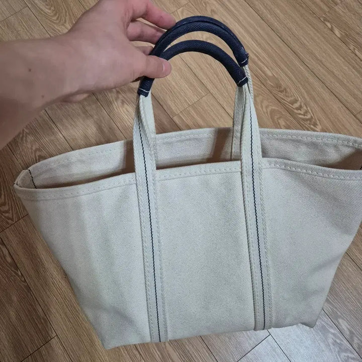 [BUNJANG] rarejem Monoline Canvas Tote Bag Plain S / rarejem monoline 레어젬 캔버스 토트백 플레인 s