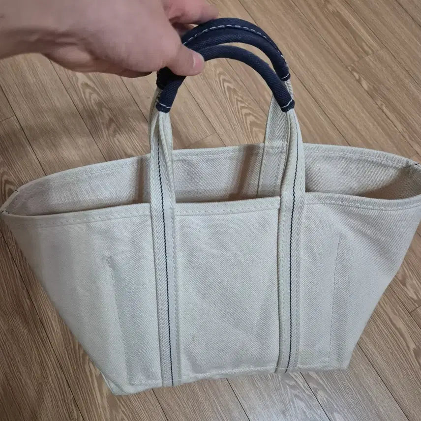 [BUNJANG] rarejem Monoline Canvas Tote Bag Plain S / rarejem monoline 레어젬 캔버스 토트백 플레인 s