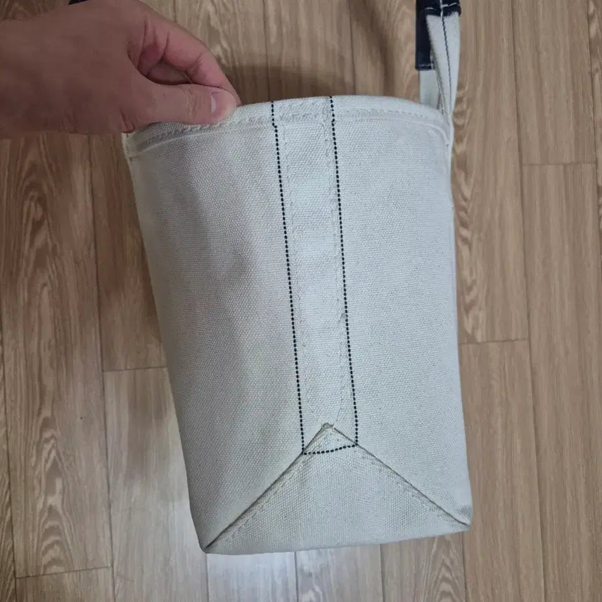 [BUNJANG] rarejem Monoline Canvas Tote Bag Plain S / rarejem monoline 레어젬 캔버스 토트백 플레인 s