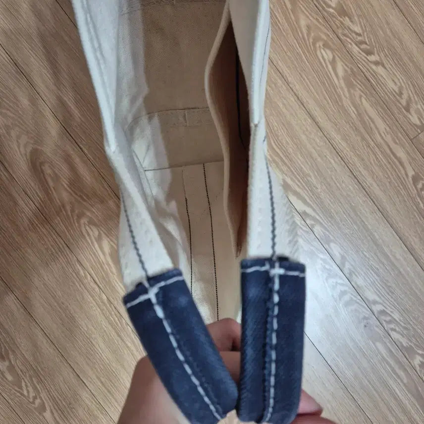 [BUNJANG] rarejem Monoline Canvas Tote Bag Plain S / rarejem monoline 레어젬 캔버스 토트백 플레인 s