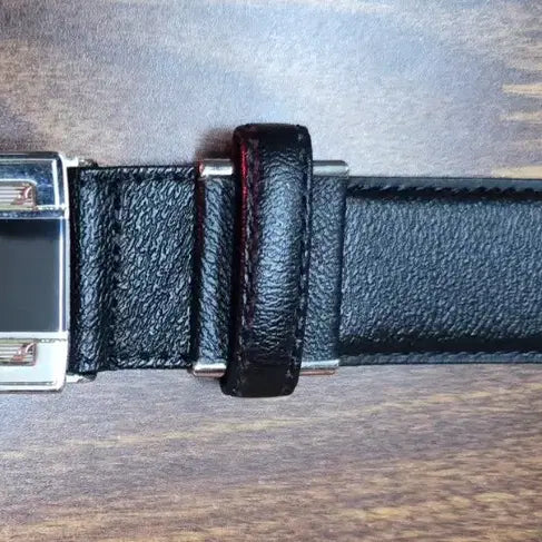 [BUNJANG] Daks Black Leather Belt (38) - New / 닥스 블랙 가죽 벨트(38)새제품입니다