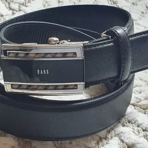 [BUNJANG] Daks Black Leather Belt (38) - New / 닥스 블랙 가죽 벨트(38)새제품입니다