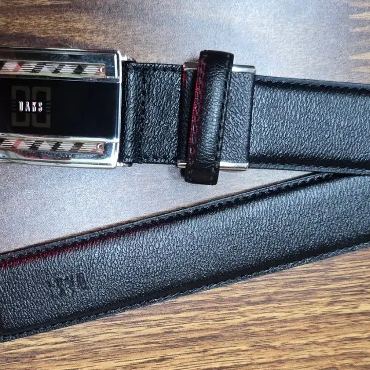 [BUNJANG] Daks Black Leather Belt (38) - New / 닥스 블랙 가죽 벨트(38)새제품입니다