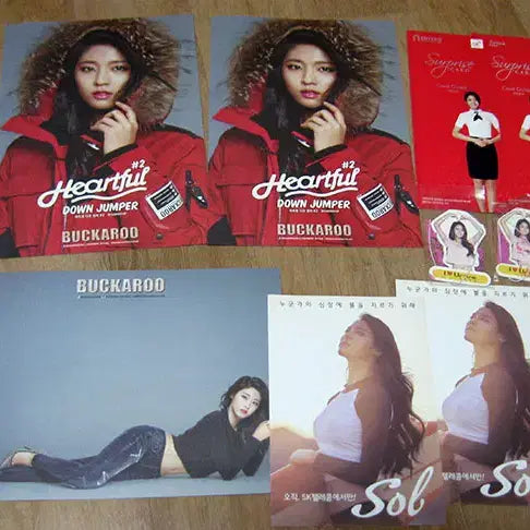 [SOLD OUT] AOA 설현 카달로그 방향제 전단지등 12종 세트 / 에이오에이
