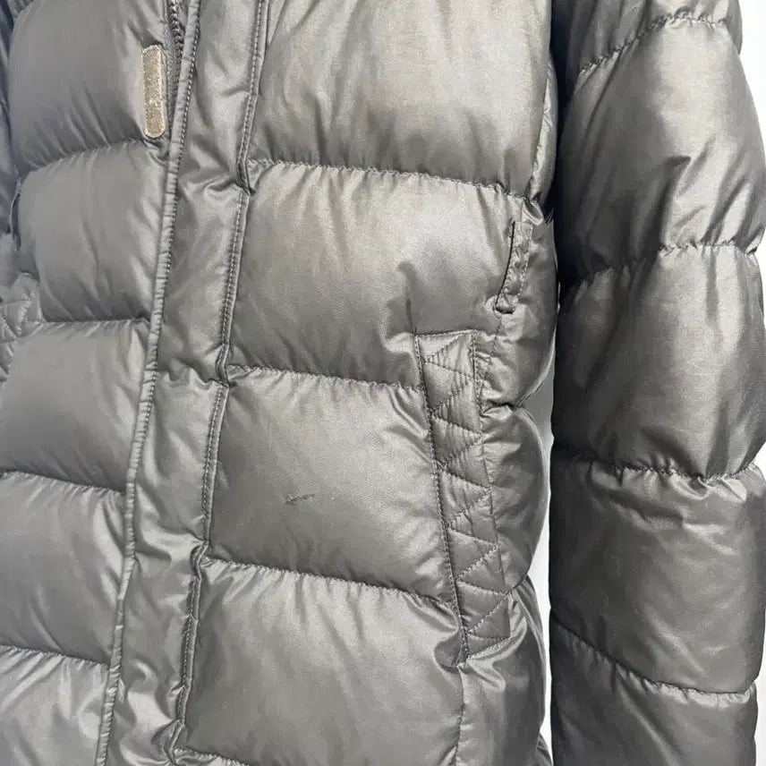 [BUNJANG] Beanpole Outdoor Duck Down Long Padded Jacket / 빈폴 아웃도어 덕다운 롱패딩 카키 95