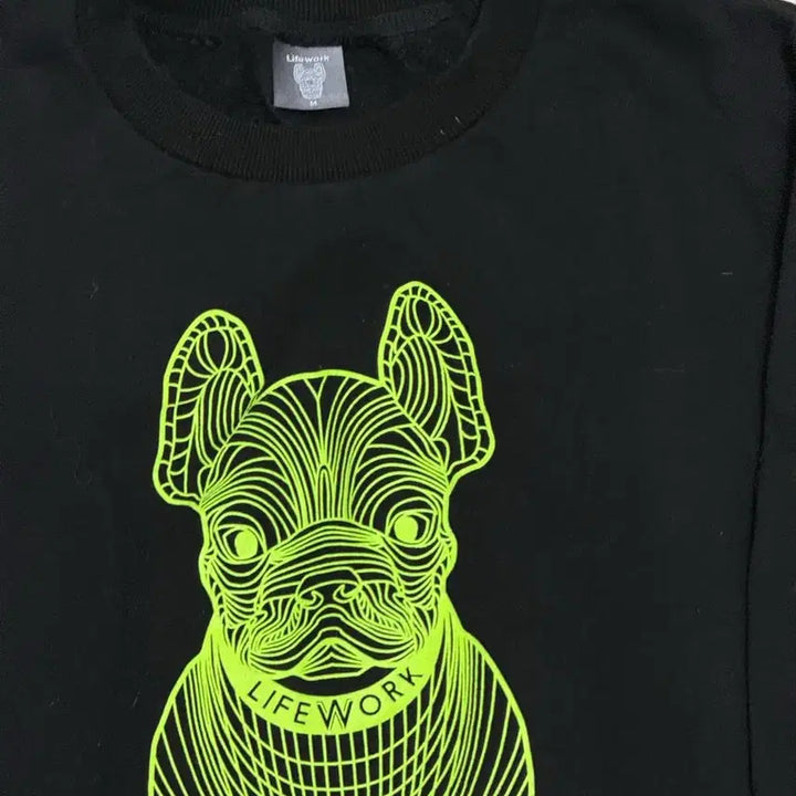 [BUNJANG] LifeWork Bulldog Sweatshirt M / 라이프워크 불독 맨투맨 M