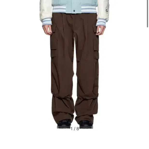 [BUNJANG] Wooyoungmi Mint Volcano Varsity Jacket (Size 50) / 우영미 민트 볼케이노 바시티 자켓 50사이즈