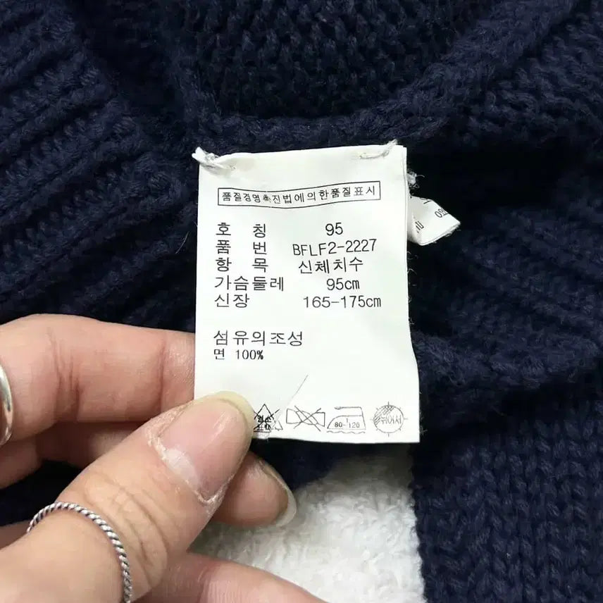 [BUNJANG] Polo Ralph Lauren American Flag Turtleneck Knit / 폴로 성조기 터틀넥 니트