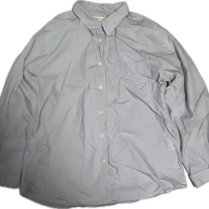 [BUNJANG] Thomas More Lavender Paper Shirt / 가격안내림) 토마스모어 페이퍼셔츠 라벤더 sw