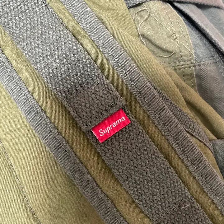 [BUNJANG] Supreme Junya Watanabe Patchwork Backpack / 슈프림 준야 와타나베 패치워크 백팩 카키