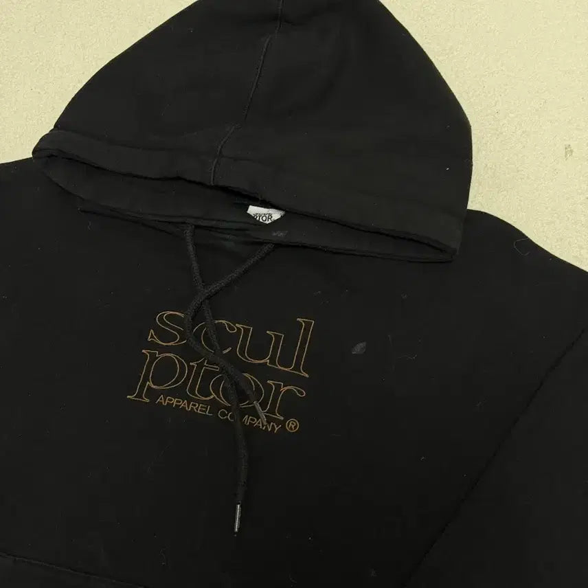 [BUNJANG] Sculptor Black Hoodie M / sculptor 스컬프터 블랙 후드티 M