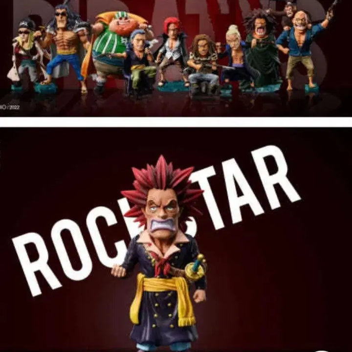 [BUNJANG] YZ Shanks Pirate Crew Resin Statue / 원피스 레진 yz샹크스해적단